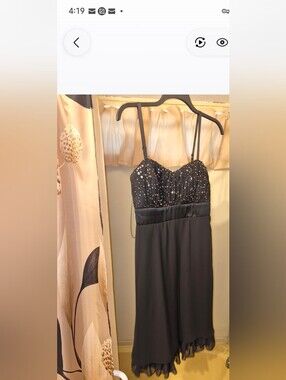 Kathy Roberts Black Women Dress Size 14